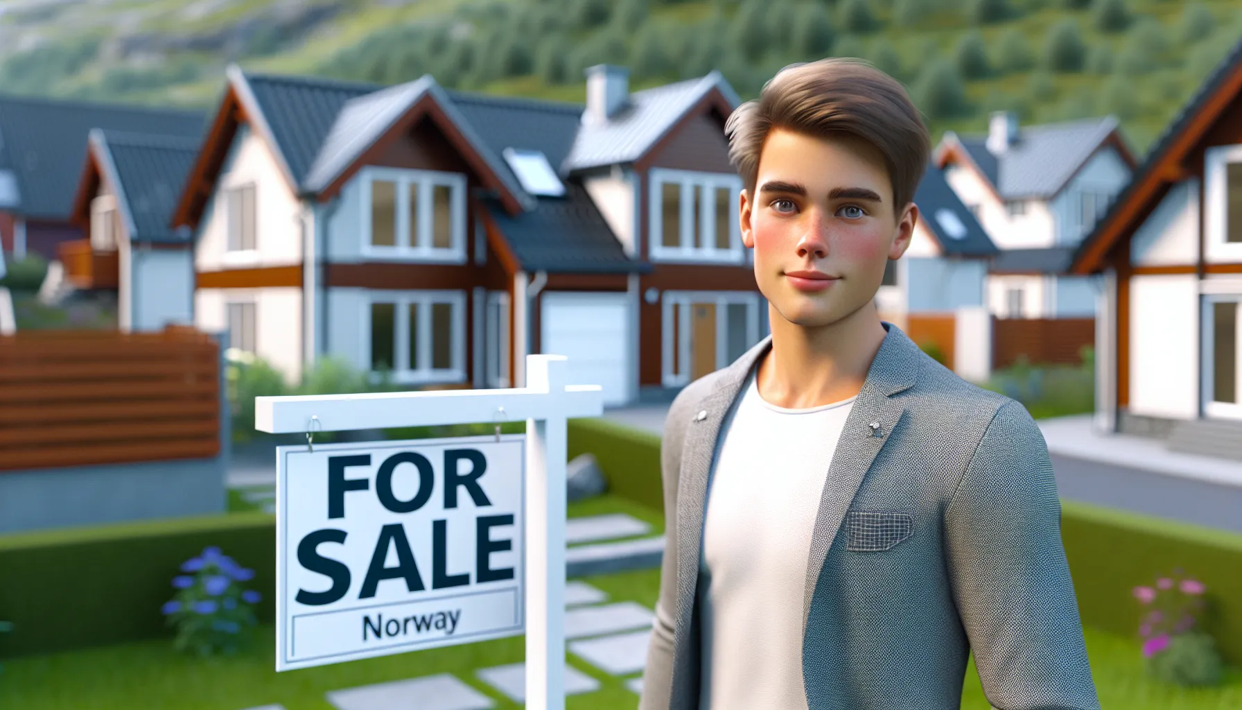 Privat boligsalg vs. Eiendomsmegler: hva lønner seg mest ved ditt boligsalg? – illustrasjon