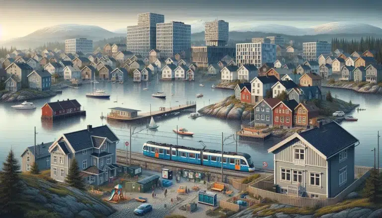 Fordeler og ulemper med å kjøpe bolig i ulike regioner i norge – illustrasjon