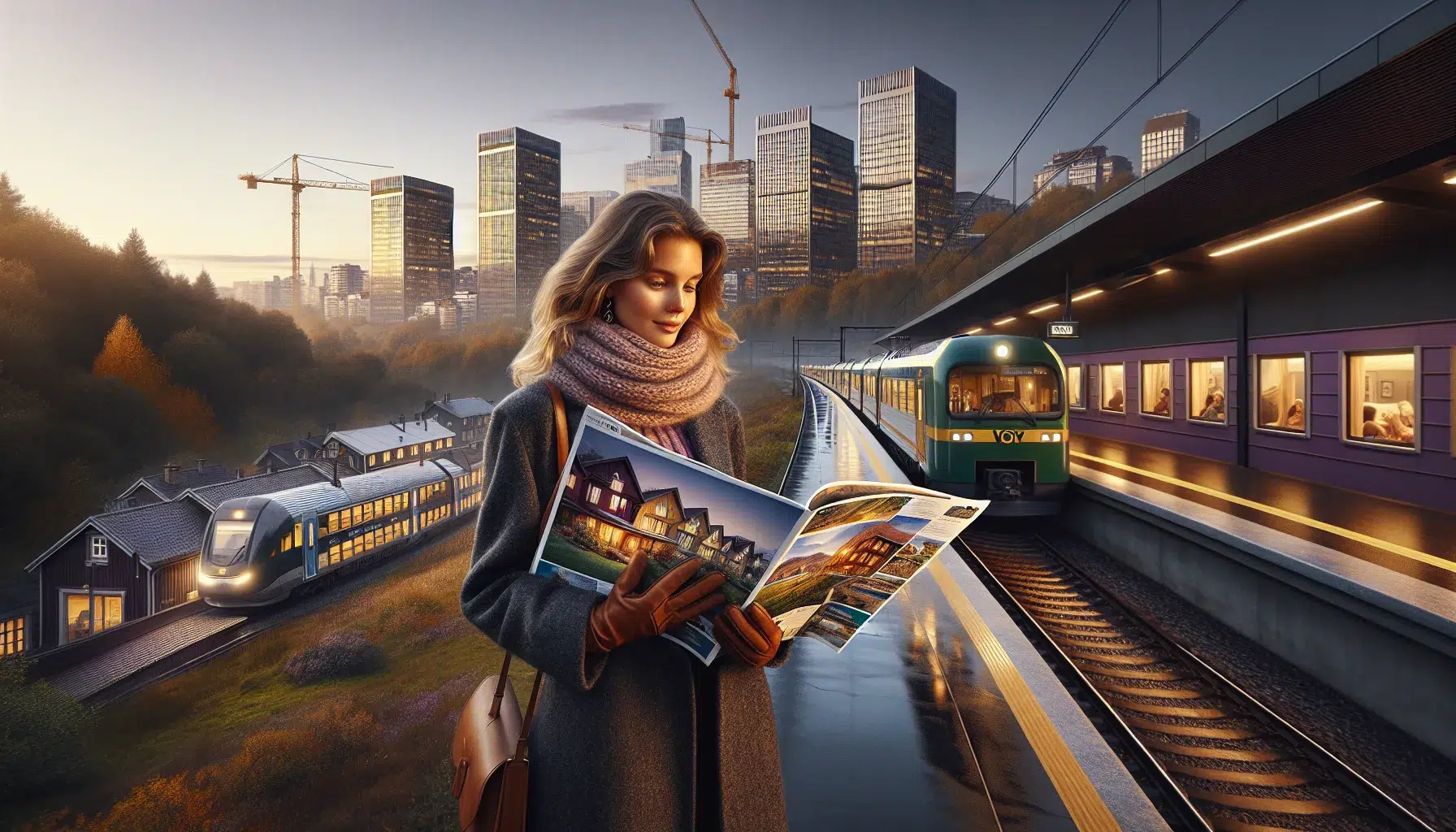 Hvordan fungerer boligmarkedet i ulike deler av norge? &ndash; illustrasjon 1